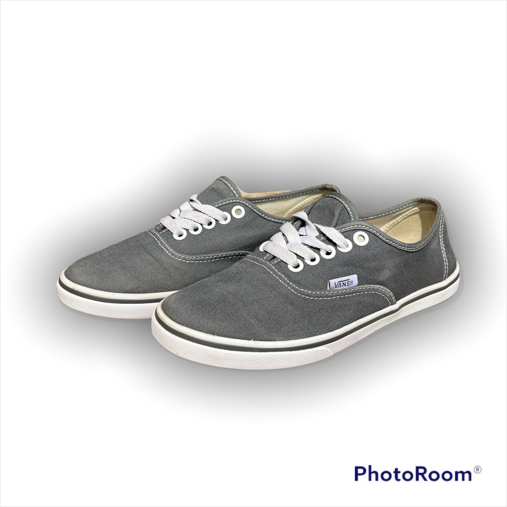 Vans Womens Authentic Dark Grey/True White Sneakers